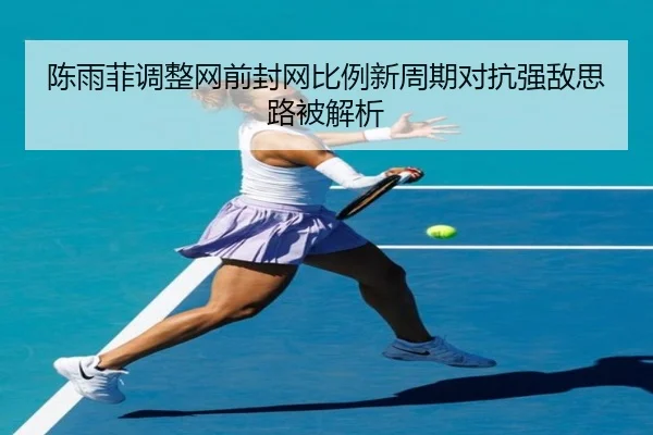 陈雨菲调整网前封网比例新周期对抗强敌思路被解析